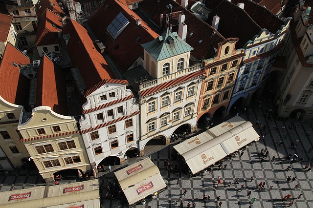 pražské budovy